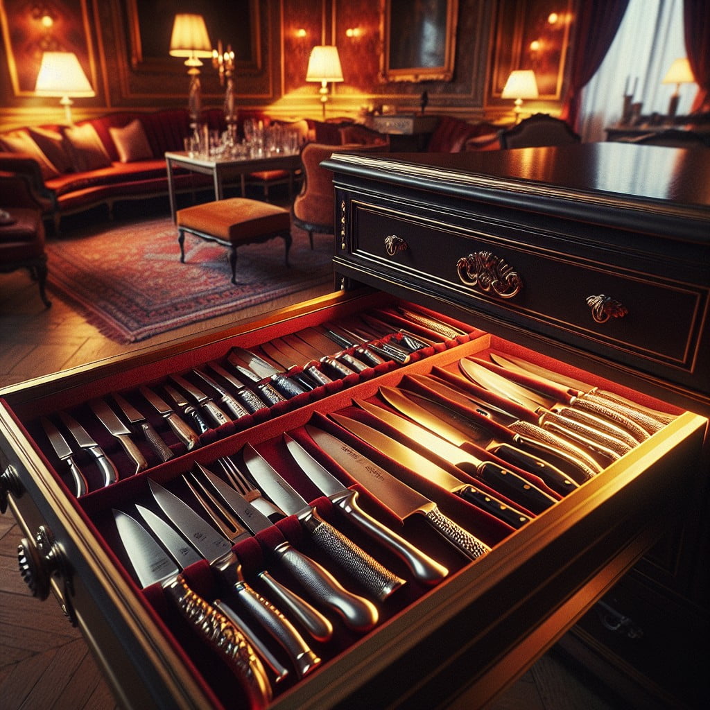 22 classy velvet lined drawer organizer