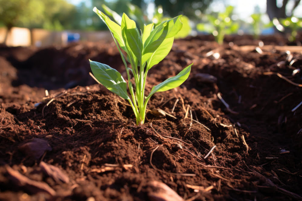 Use Mulch to Enrich the Soil