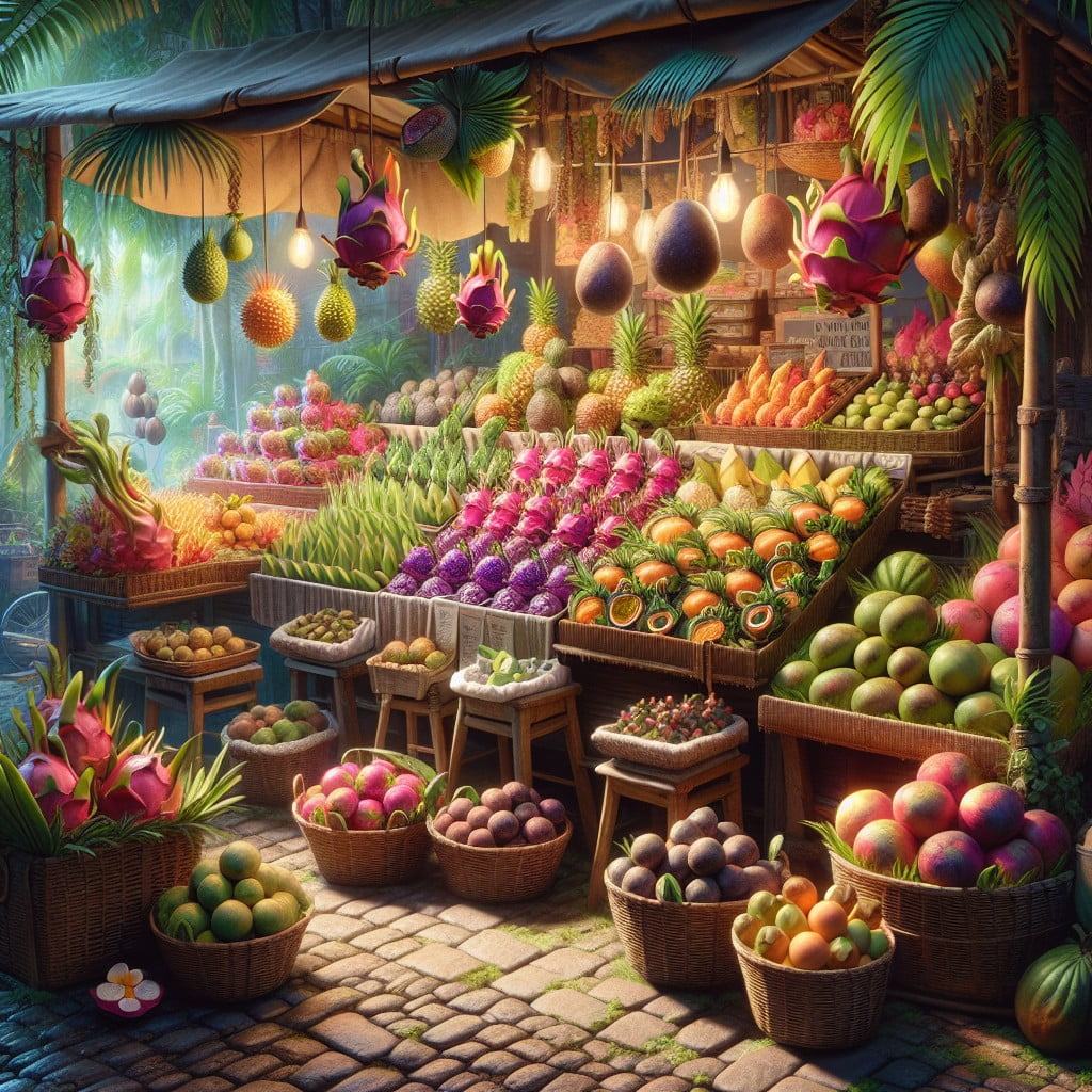 a taste of the tropics creating an exotic fruits exhibit