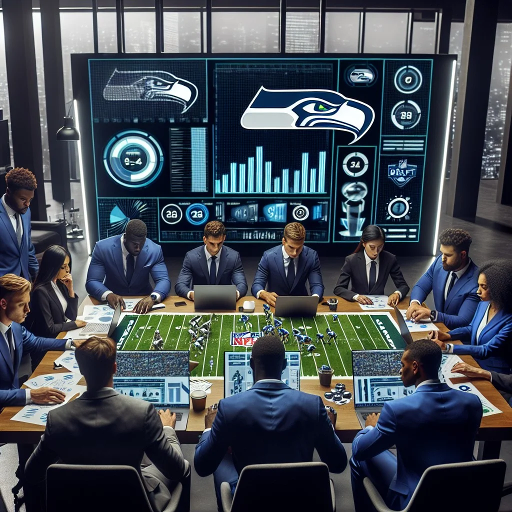 as the nfl draft approaches the seattle seahawks strategy is crystallizing honing in on not just
