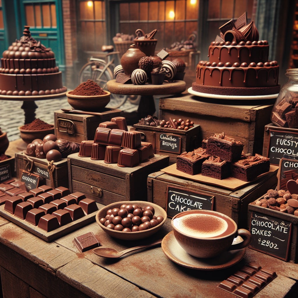 chocolate lovers corner display