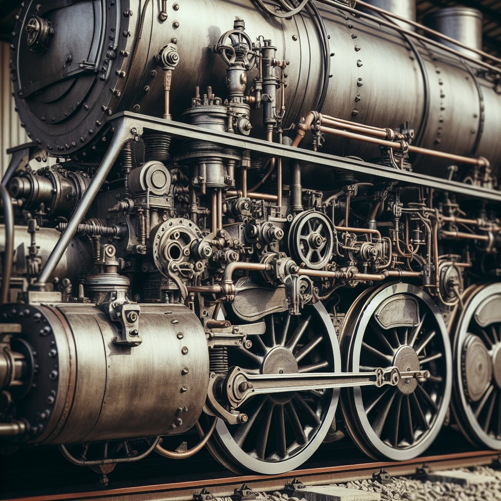 components of a live steam engine
