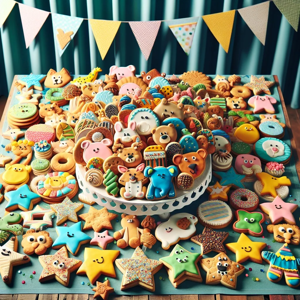 cookie display ideas for a childrens party