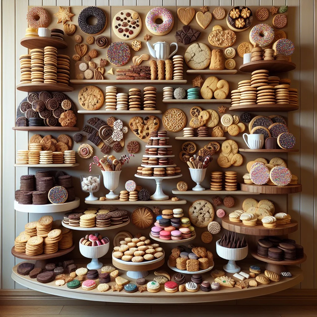 how to make a cookie wall display