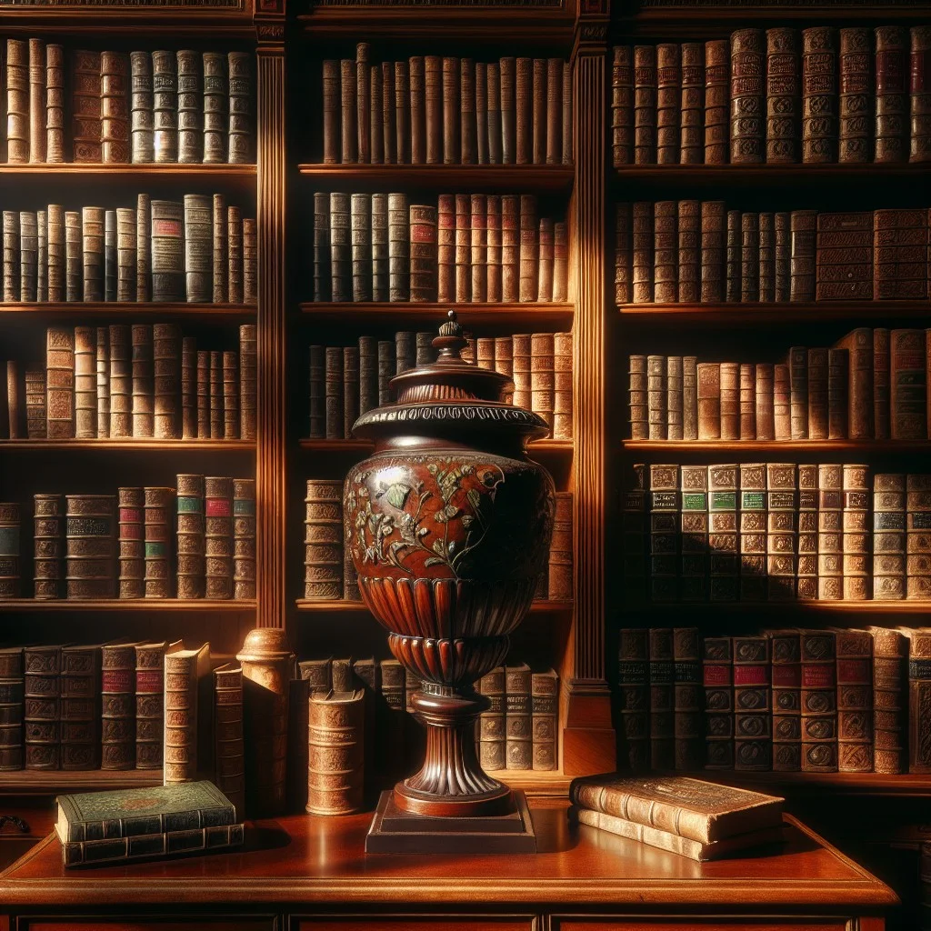 in a personal library collection
