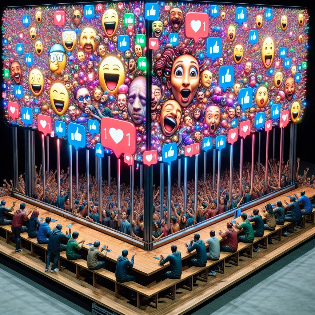 include a live feed of your social media interactions