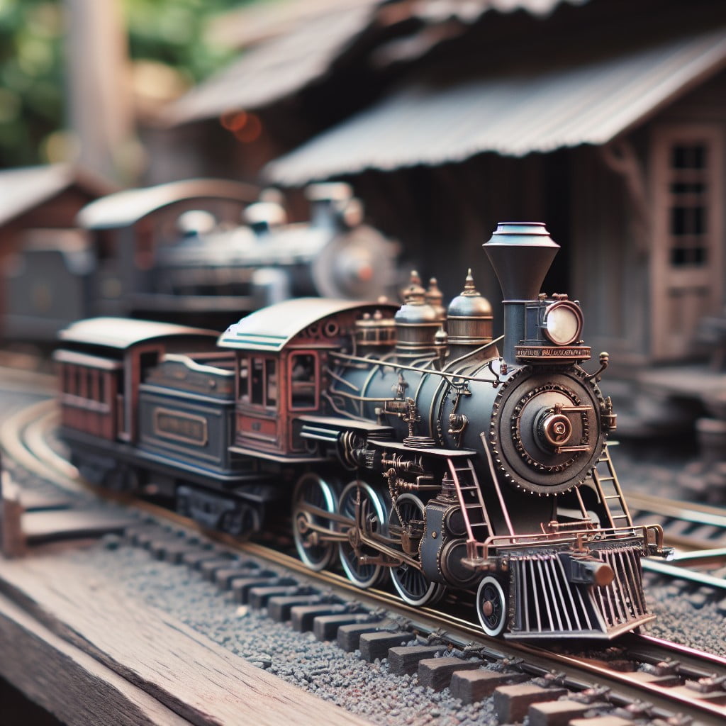 live steam vs diesel model railroading