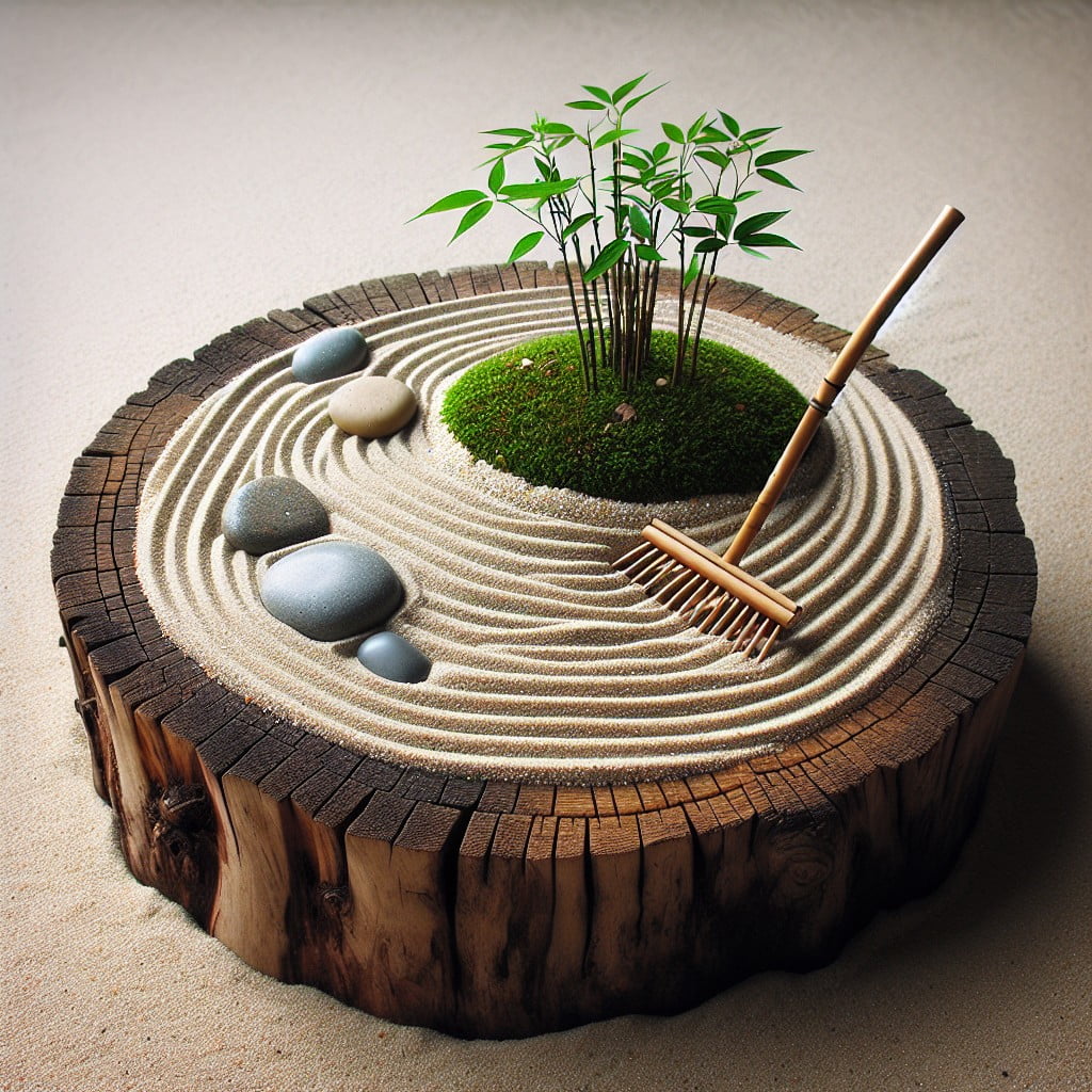 make a miniature zen garden