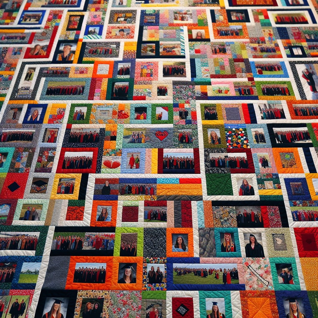 memory quilt with photos
