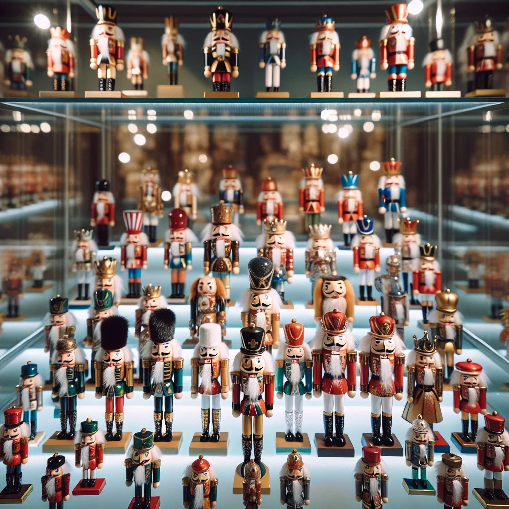 miniature nutcracker display box