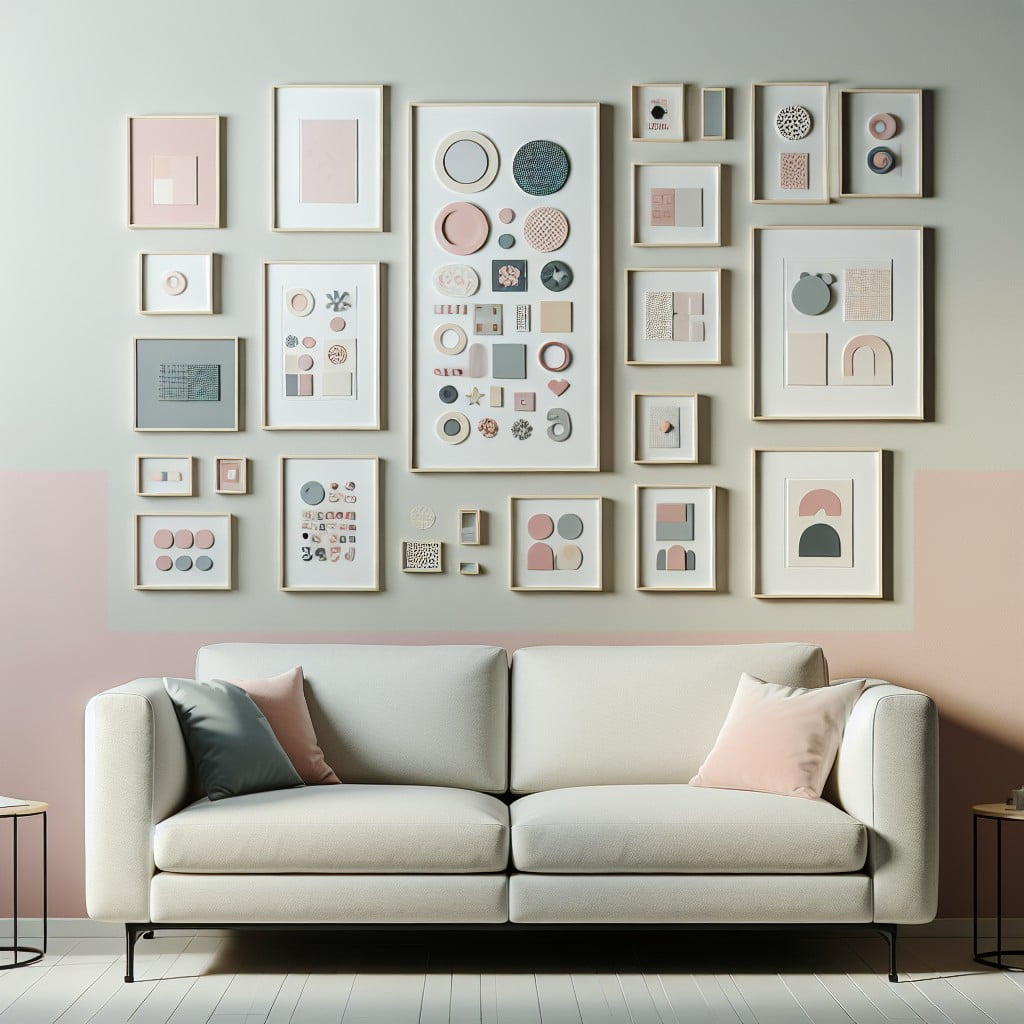 mounted wall sticker frame