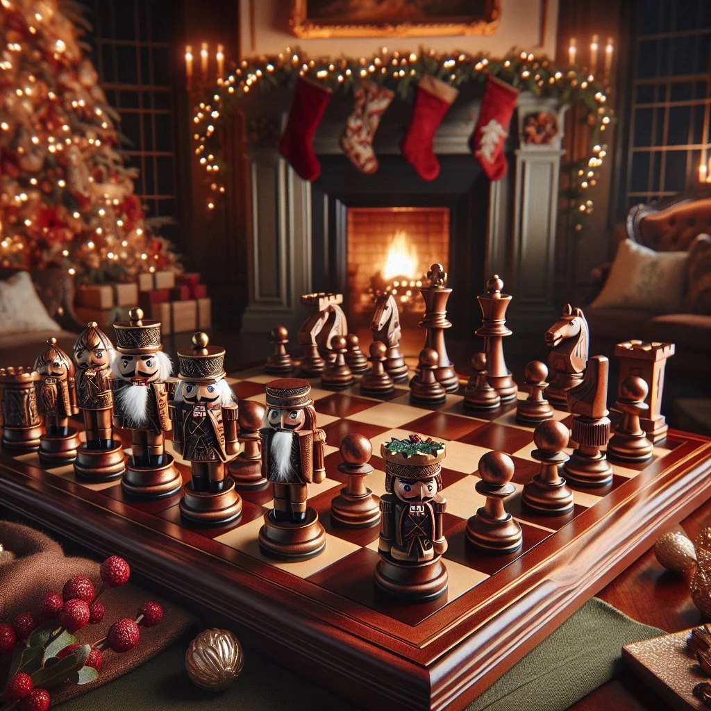 nutcracker chess set