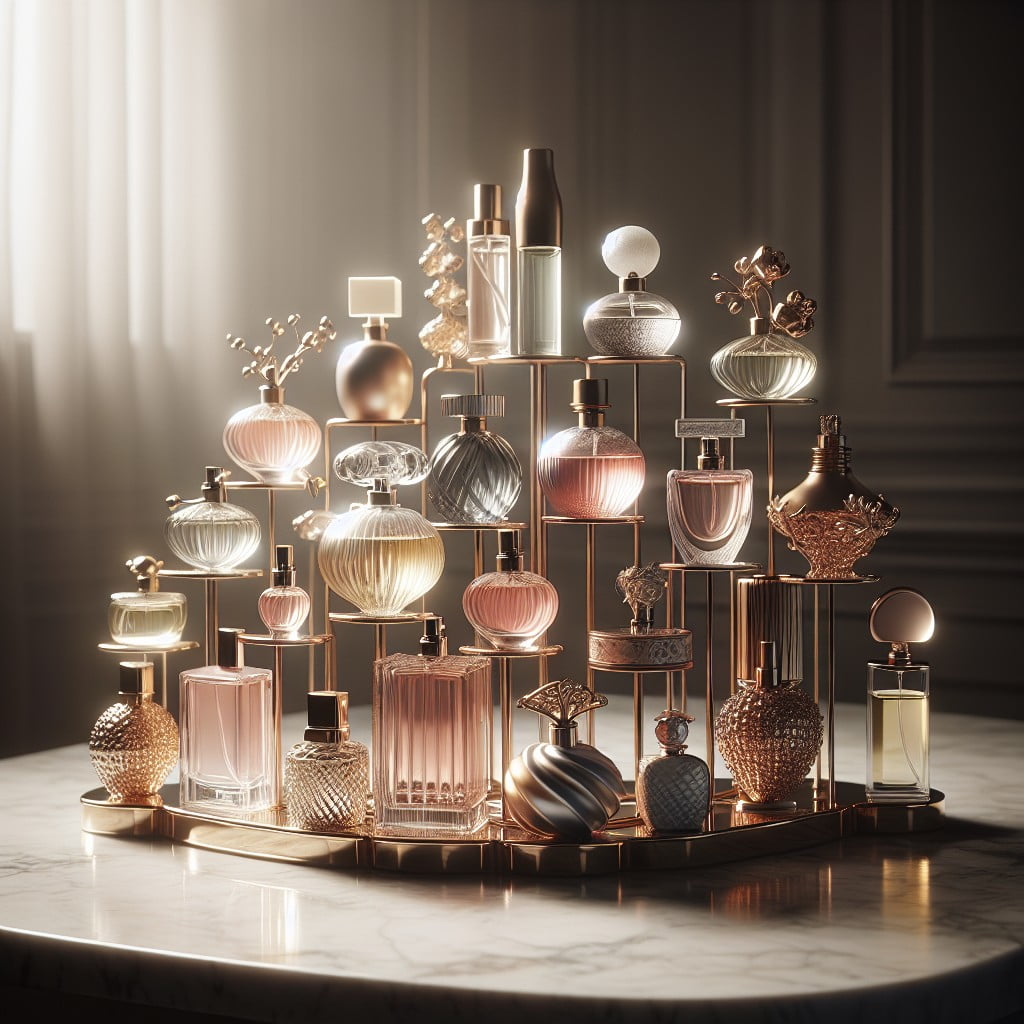 20 Perfume Display Ideas for a Fragrant Showcase