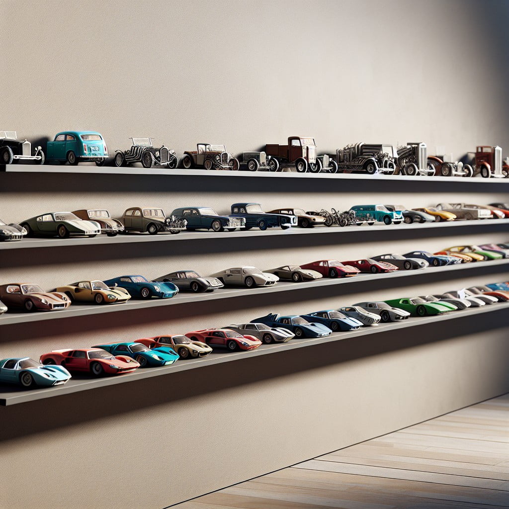 picture ledge for model cars display