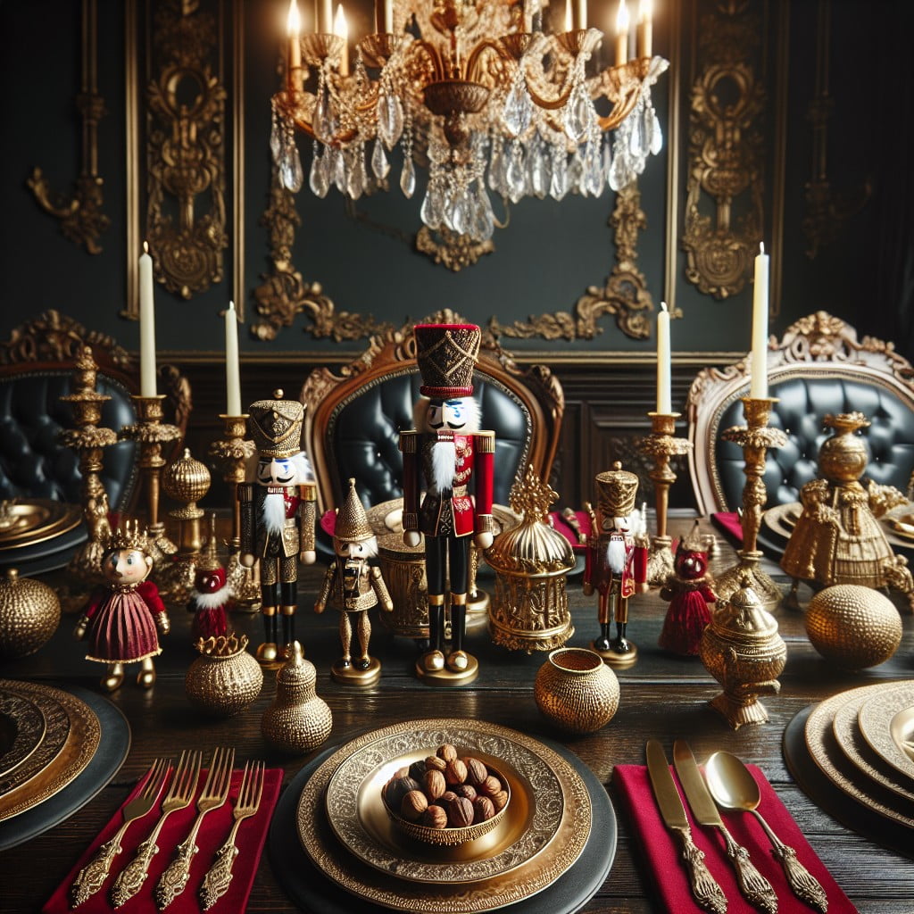 royal nutcracker table setting