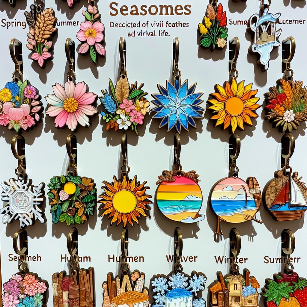 seasonal keychain display