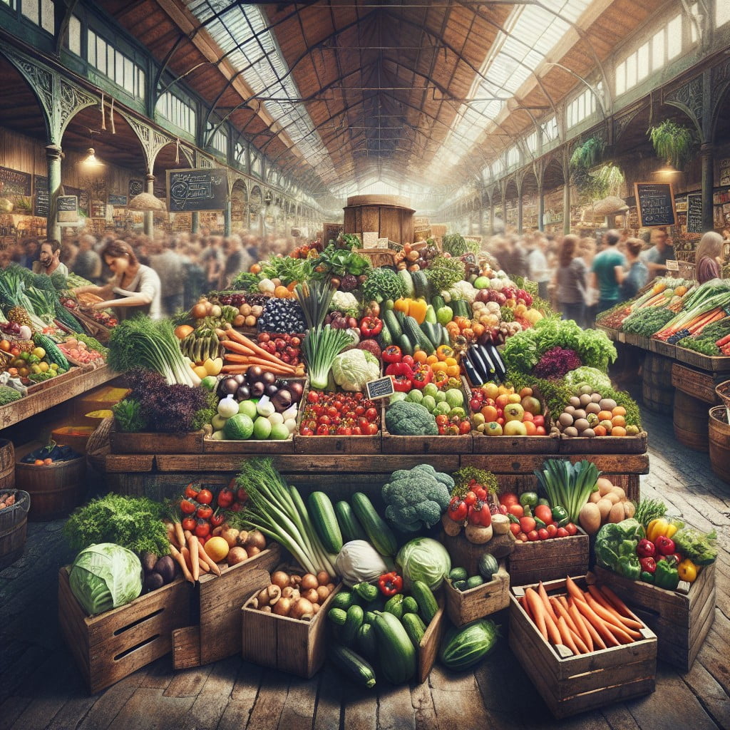 showcase organic produce separately