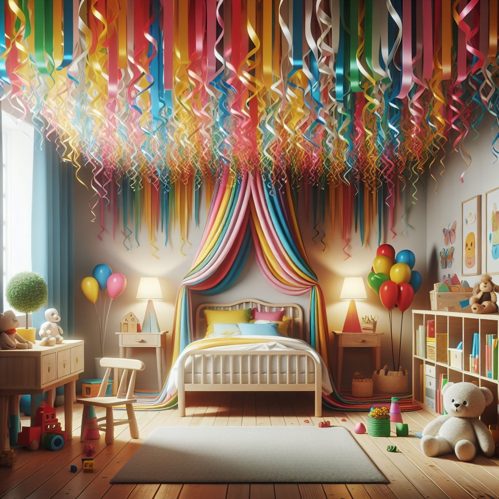 streamer canopy for kids bed