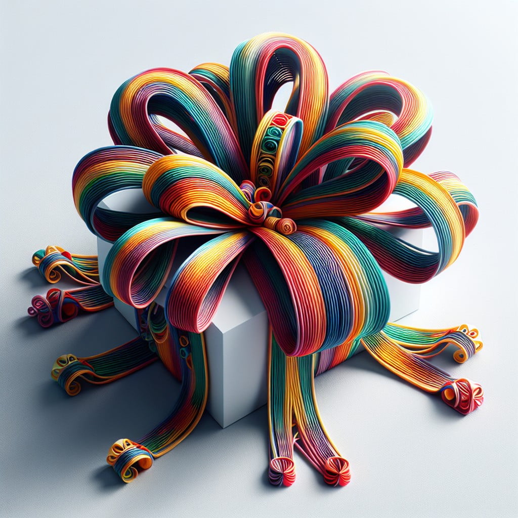 streamer decorative gift bows