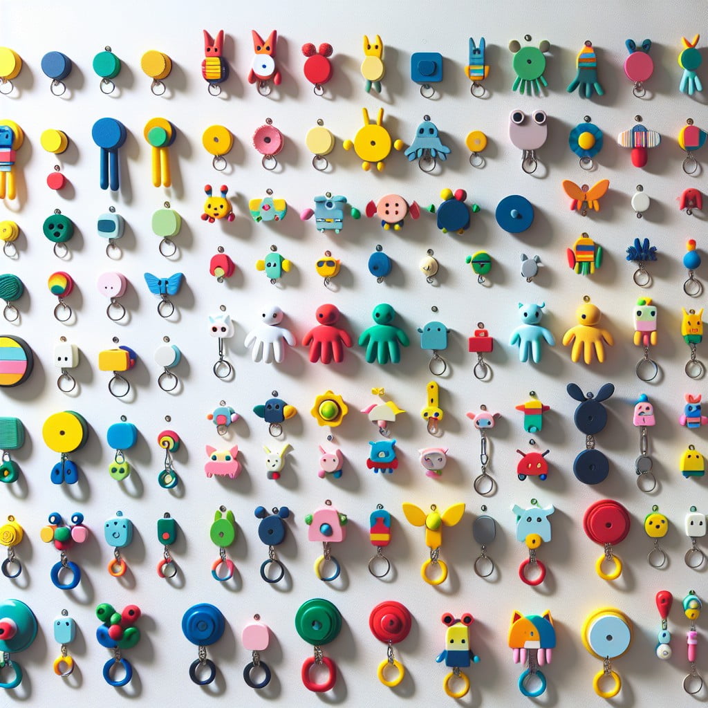 suction cup keychain wall display