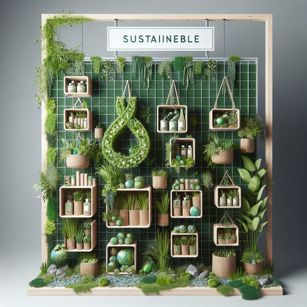 sustainable gridwall for eco conscious displays