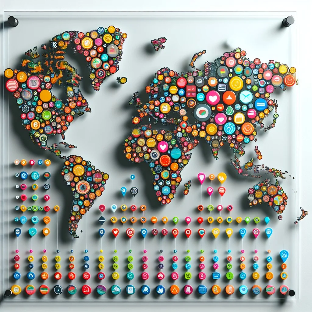 transparency map sticker display