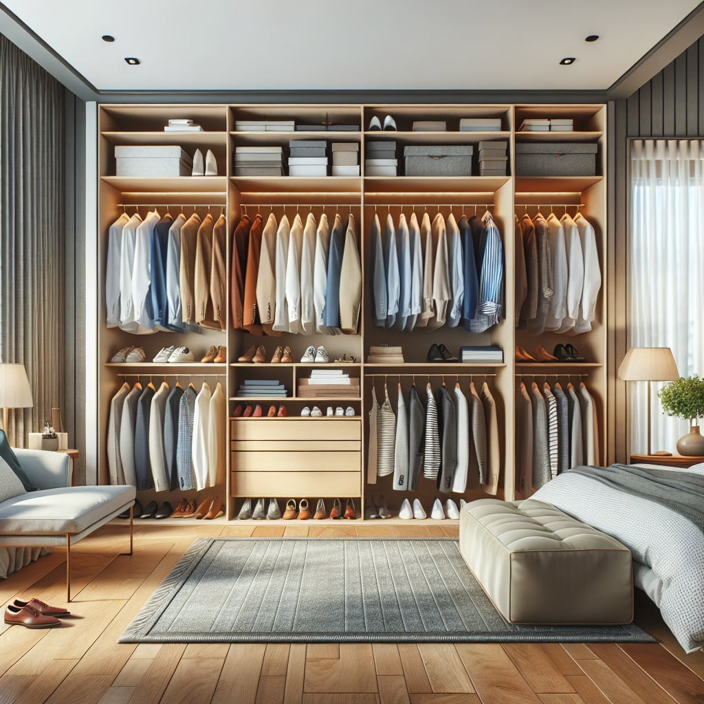benefits of an open closet concept
