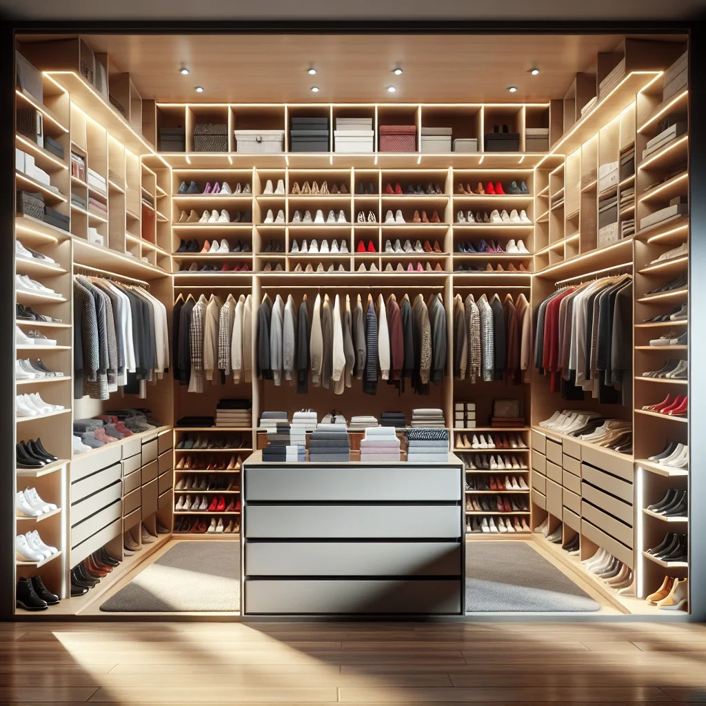 factors in calculating custom closet cost