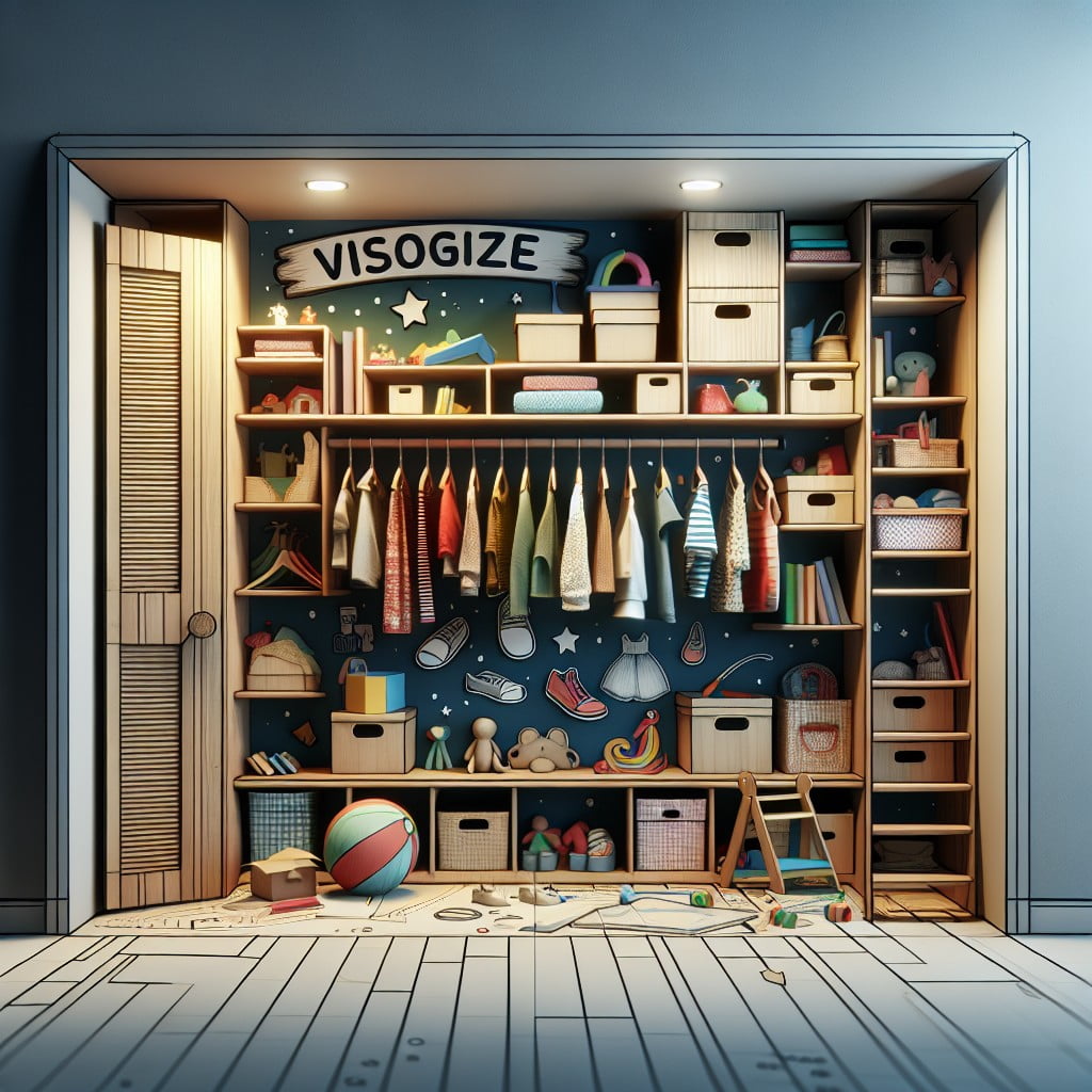 hide and seek spaces using closets