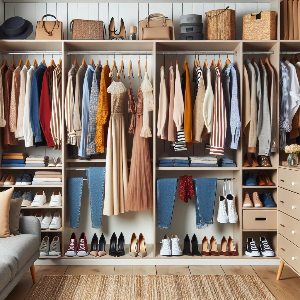 maintaining an open closet