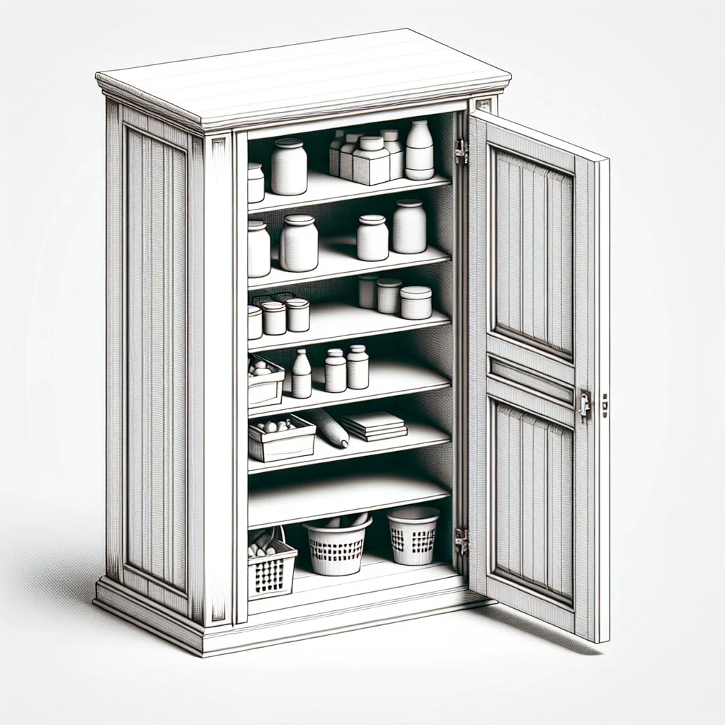 minimum pantry dimensions