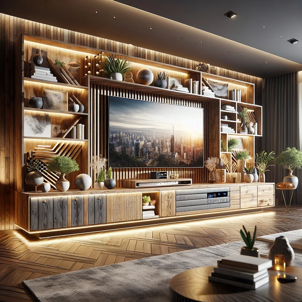 multifunctional entertainment center concepts