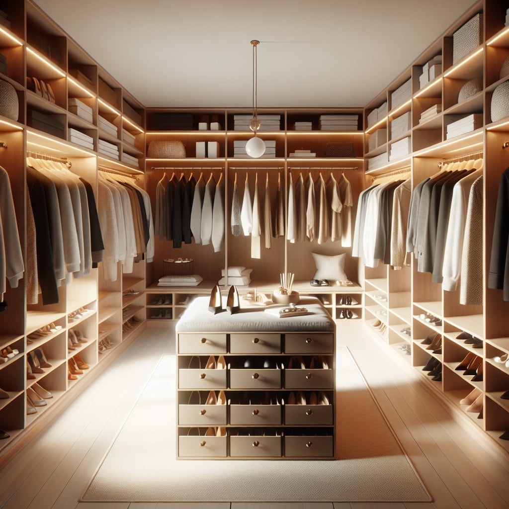 what are the typical walk in closet dimensions