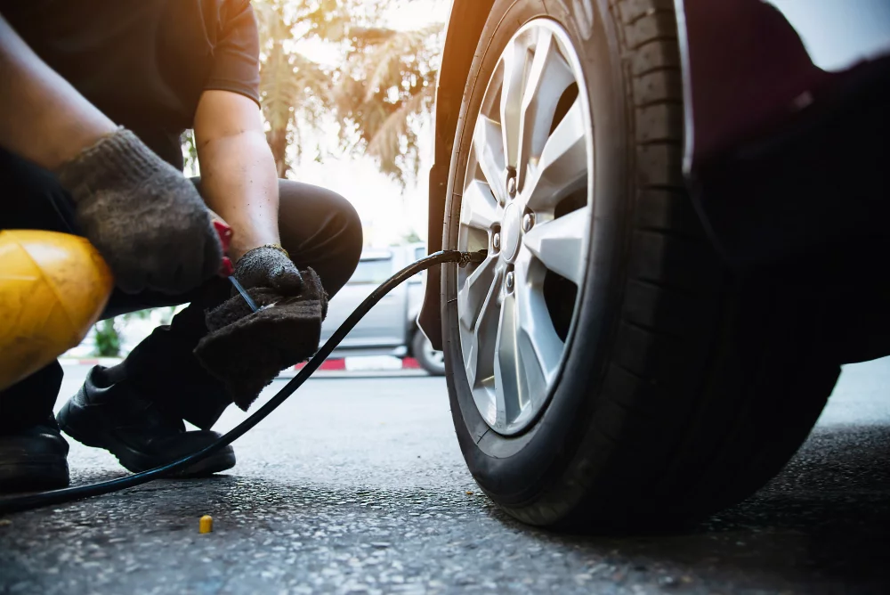 Check Tire Condition and Wheel Balancing