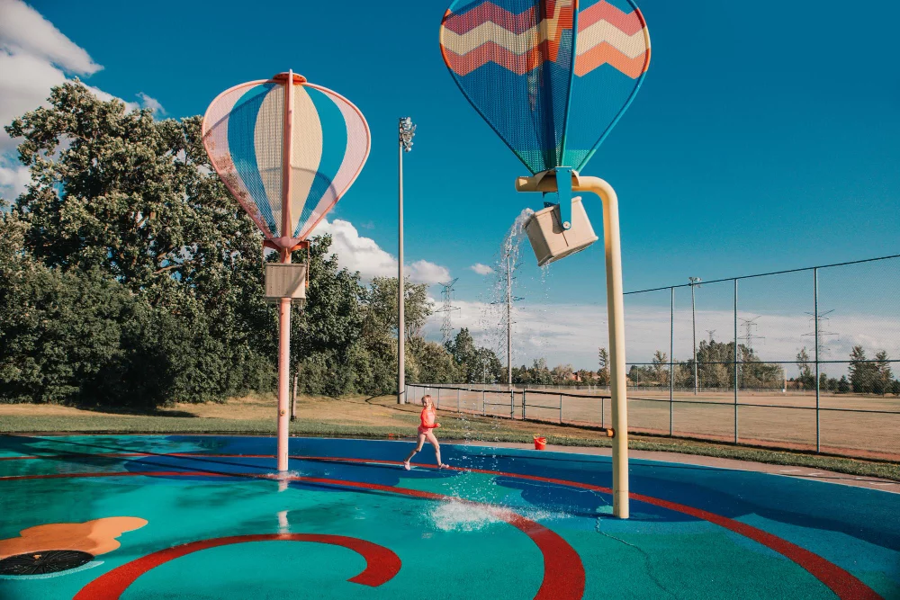 The Attraction of Splash Pads