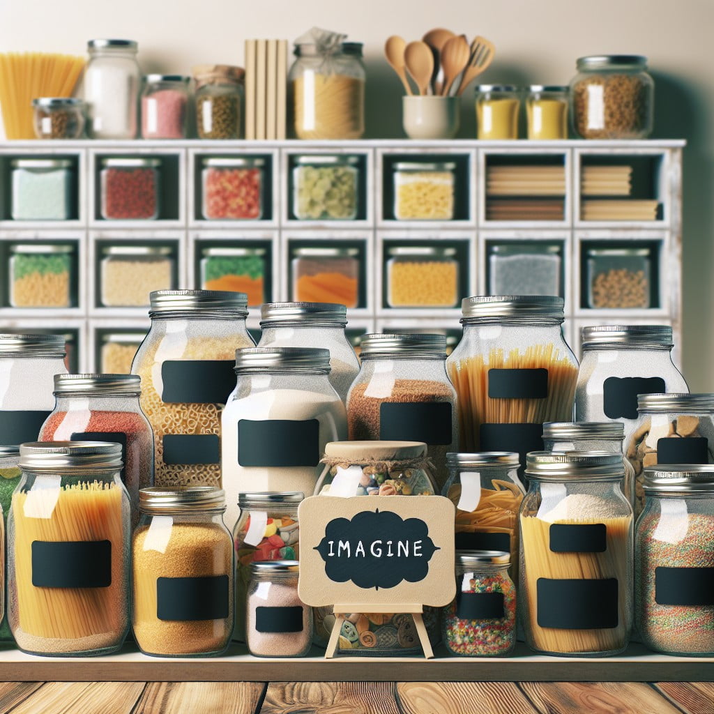 benefits of using chalkboard labels on mason jars