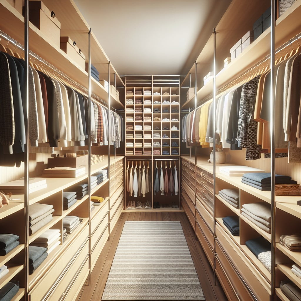 best practices for walk in closet layouts