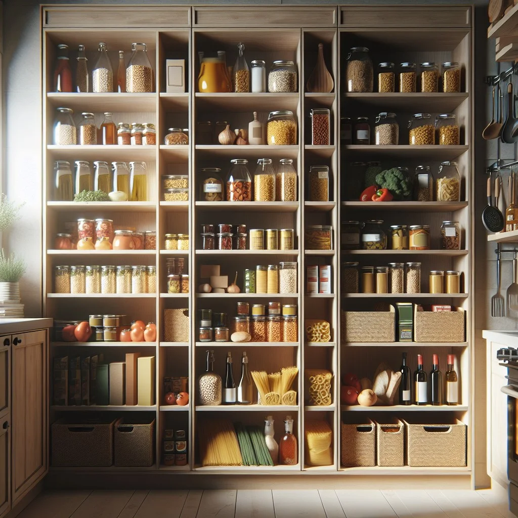 custom built shelving