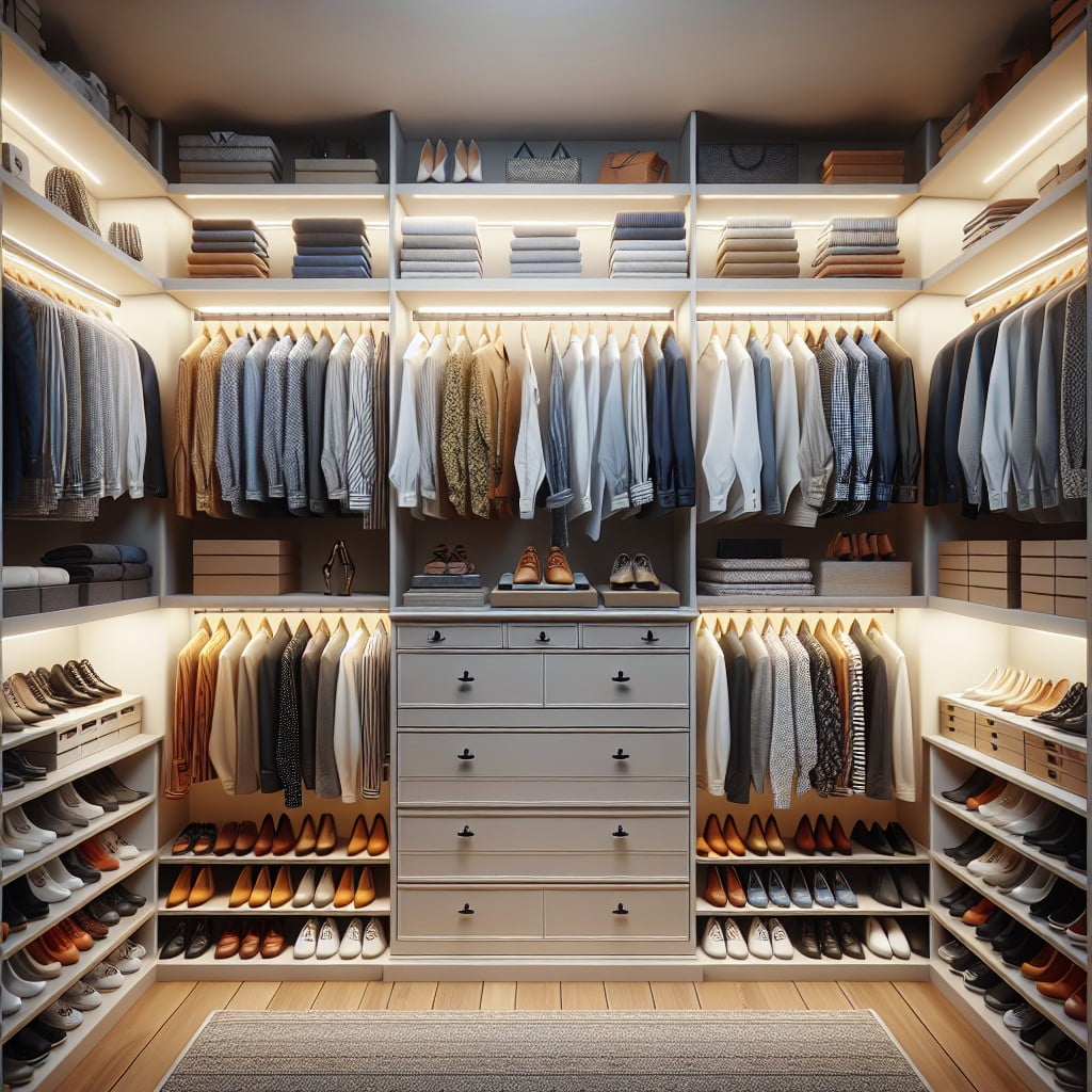 design your ideal closet layout
