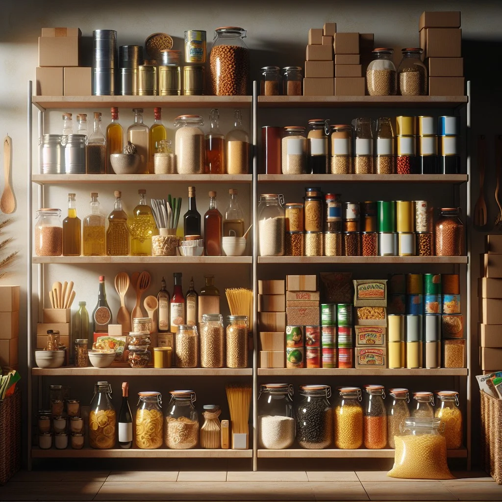 freestanding shelving units