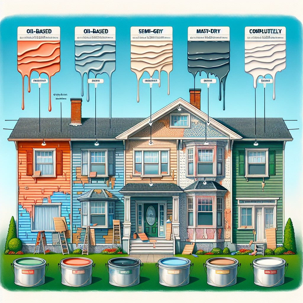 how long does it take for exterior paint to dry it depends on the type of paint