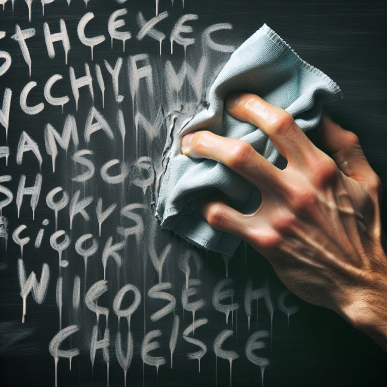 How to Get Chalk Marker off Chalkboard A Stepbystep Guide for Easy