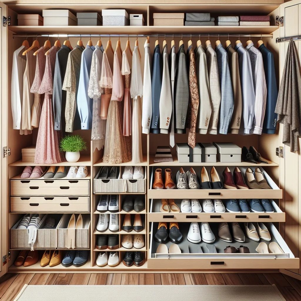 install glide out storage system for easy access