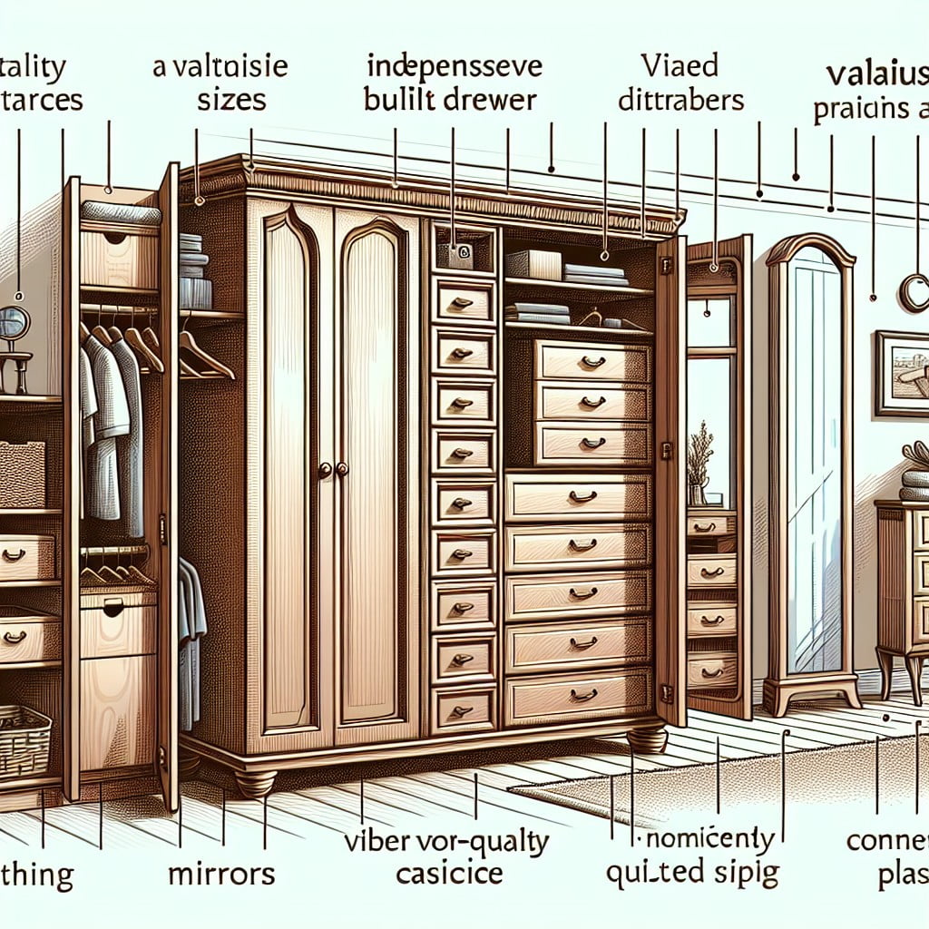 key features to look for in a stand alone wardrobe