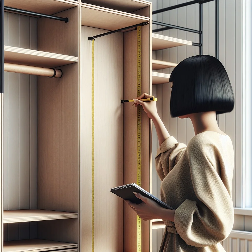 measure closets dimensions