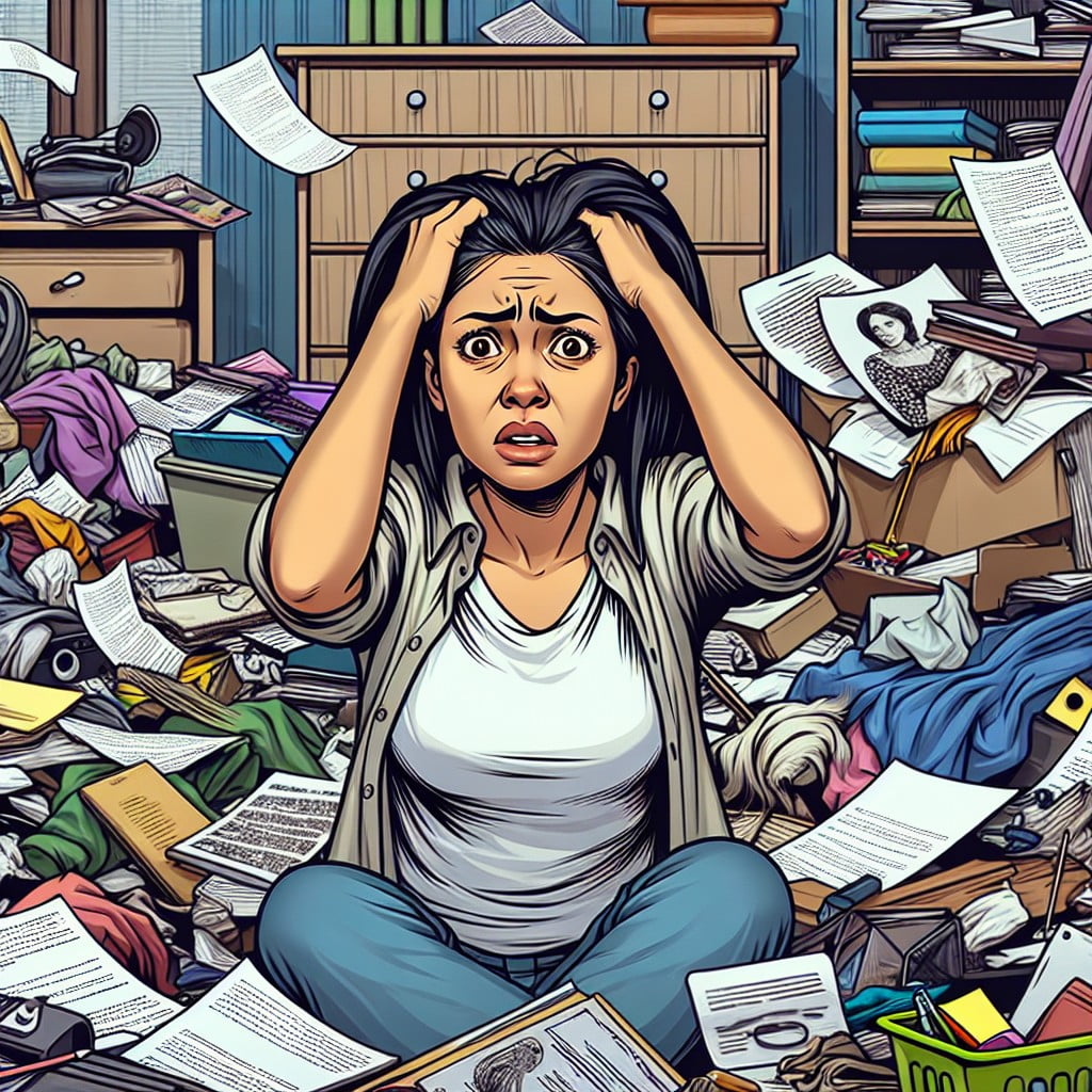 psychological implications of a cluttered room