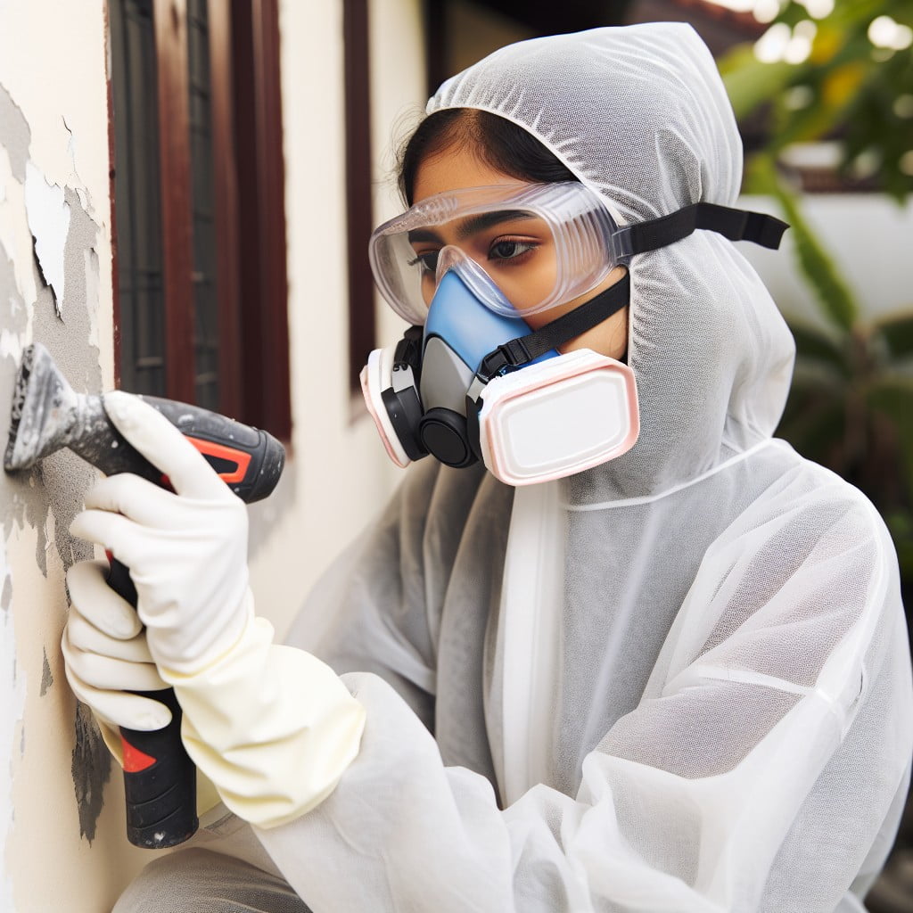 safety measures when handling lead paint