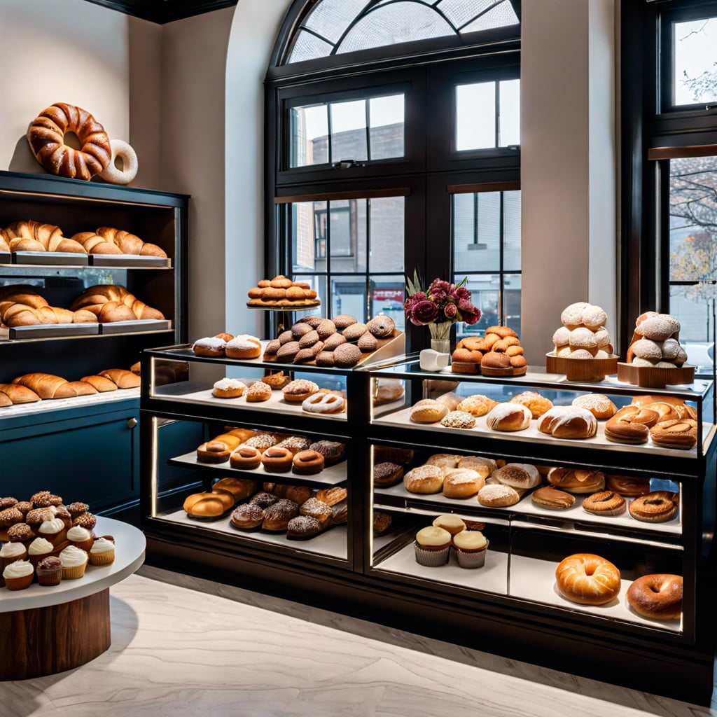 bakery displays in small spaces