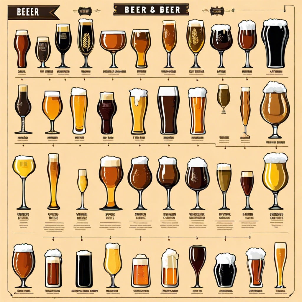 beer infographics and fun facts posters