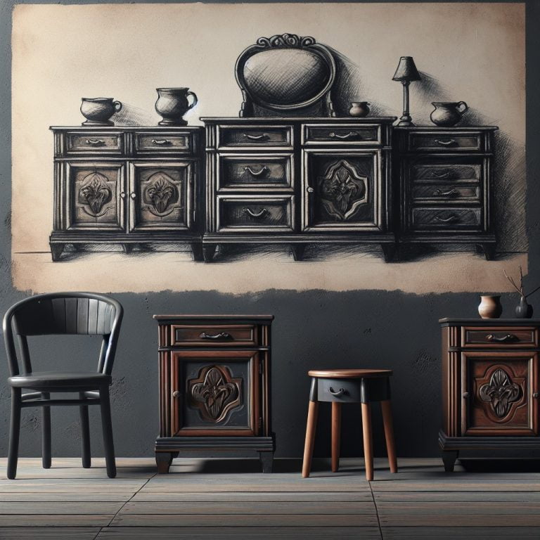 15 Black Chalk Paint Furniture Ideas: Simple DIY Tutorial